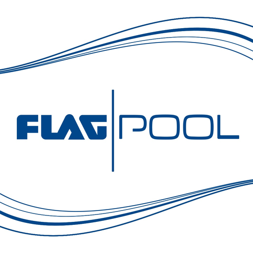 FLAGPOOL - Cut out for your swimming pool app icon