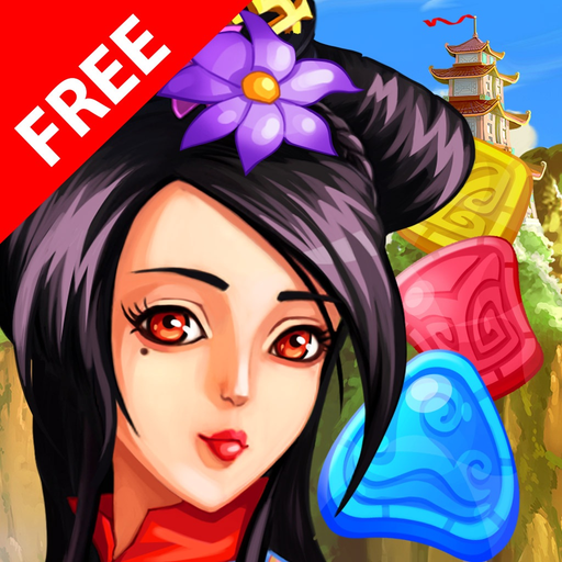 Gem Legends Free. Match 3 app icon