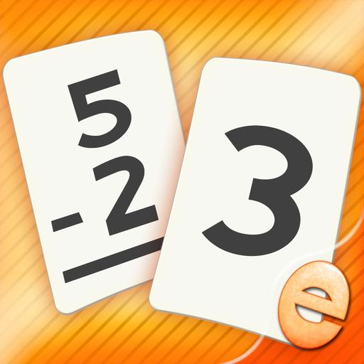 Subtraction Flash Cards Math Games for Kids Free app icon