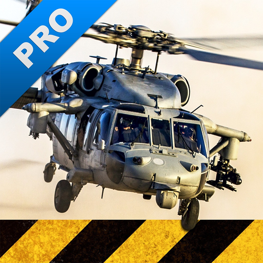 Helicopter Sim Pro - Hellfire Squadron app icon