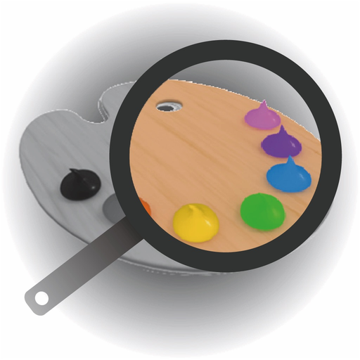 Partially color photo effecter app icon