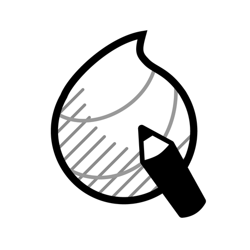 MangaName/ Draw draft of comic app icon
