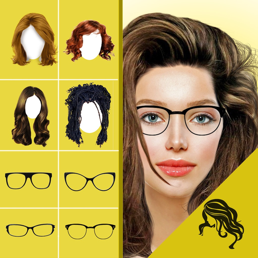 Hair Style Changer app | women & men makeover app icon