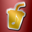 Free Background Music - Musicshake RED icon