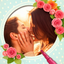 Romantic love photo frames. icon