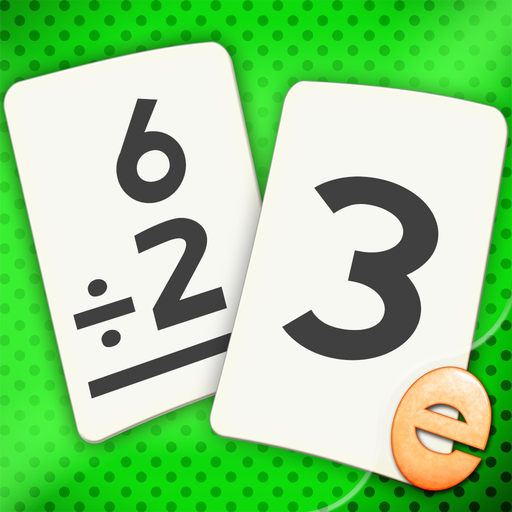 Division Flashcard Match Games for Kids in 2nd, 3rd and 4th Grade Learning Flash Cards Free app icon