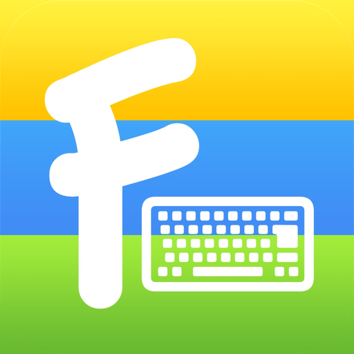 Color Fonts Keyboard: Cute Bio app icon