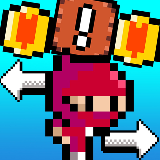 Super 8bit Man Ninja bros for free simulator games app icon