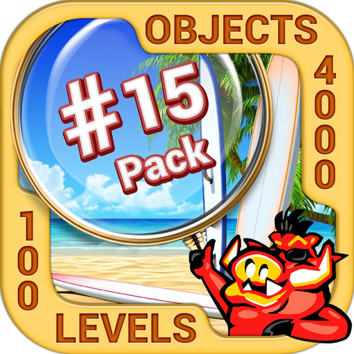 Pack 15 -10 in 1 Hidden Object app icon