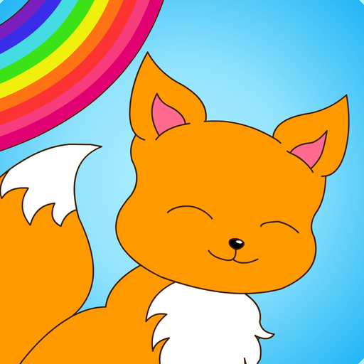 Colorful math Free «Animals» — Fun Coloring mathematics game for kids to training multiplication table, mental addition, subtraction and division skills! app icon