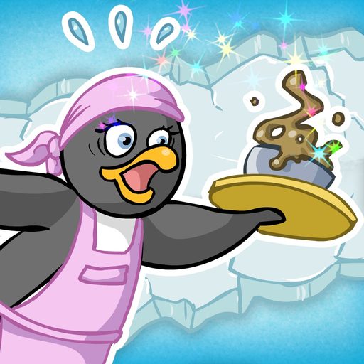 Penguin Diner: Restaurant Dash app icon