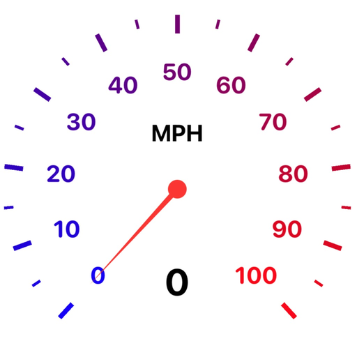 Speedometer: speed detection app icon