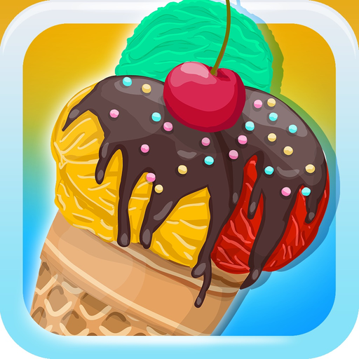 Maker Games Ice Cream Shop Cones, Sundae, Sandwiches & Pops app icon