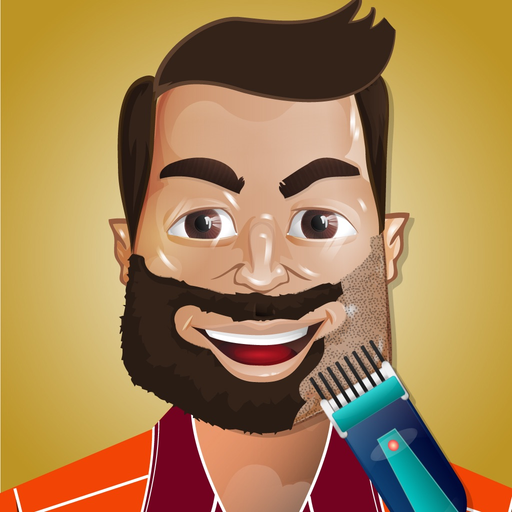 Shaving Salon - Crazy beard shave game for kids app icon