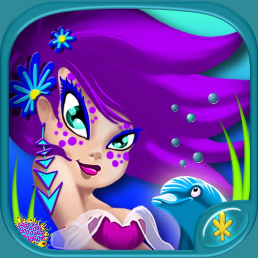 Mermaid Dressup&Makeup - A Mermaid Princess Salon Spa Makeover app icon