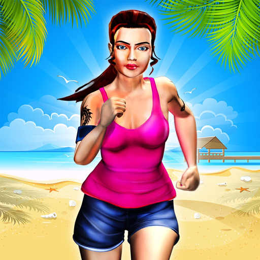 Beach Running app icon