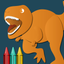 More Dinosaurs Coloring Book icon
