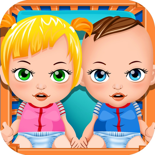 Mommy's Twins New Babies Doctor - my baby newborn mother spa salon game for kids app icon