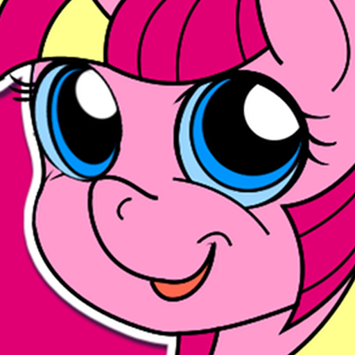 Pony Mermaid Coloring Book app icon