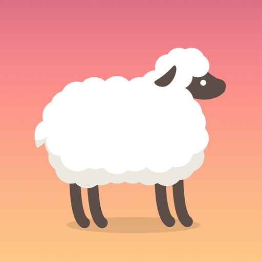 Over the Clouds : Sheep Free ( Sleepy & Healing game ) app icon