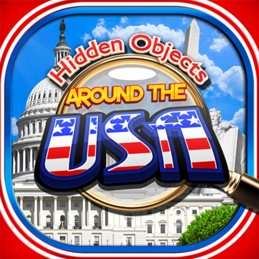 Hidden Objects USA Time Object app icon