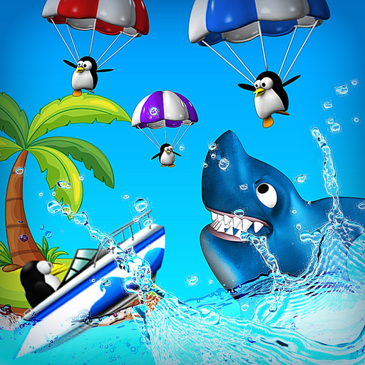 Super Penguin Rescue Free - "Marco" The Penguin vs "Steven" The Shark! app icon