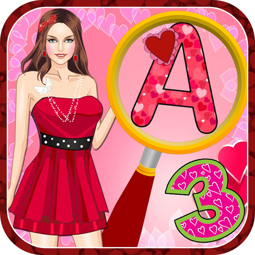Valentine Hidden Alphabets & Numbers app icon
