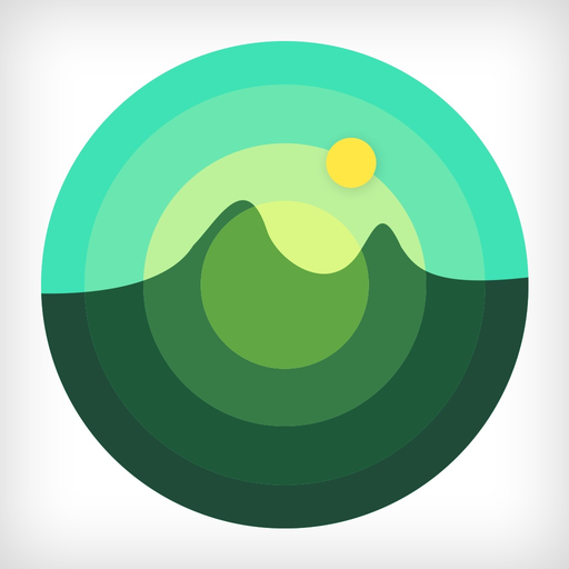 Green Hill Photo Frame app icon