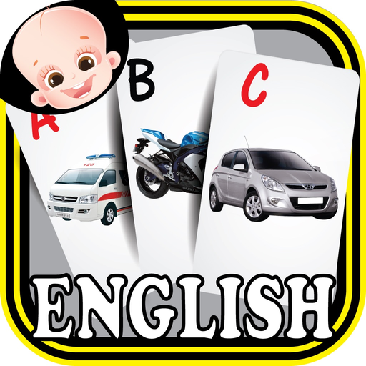 Kids Vehicles ABC Alphabets Flash Cards app icon