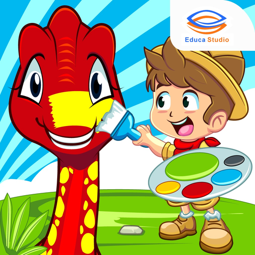 Marbel Mewarnai Dinosaurus app icon