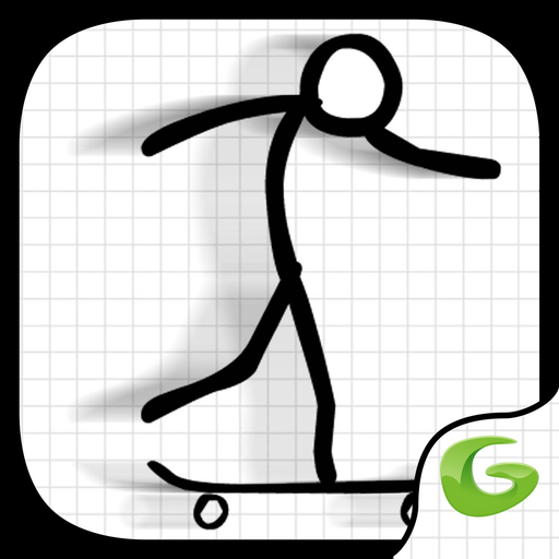 Awesome Skater Stickman app icon