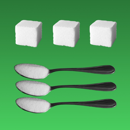 Sugar grams to cubes or spoons app icon