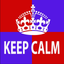 Keep Calm and Make Poster icon
