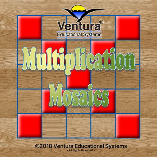 Multiplication Mosaics app icon