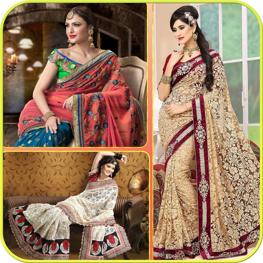 Woman Saree Photo Montage - Photo Editor app icon