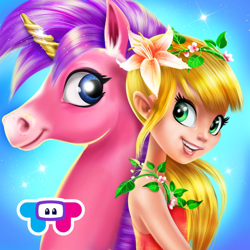 Princess Fairy Rush - Pony Rainbow Adventure app icon