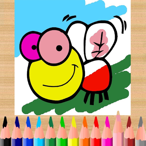 Magic paint - Kids coloring book app icon