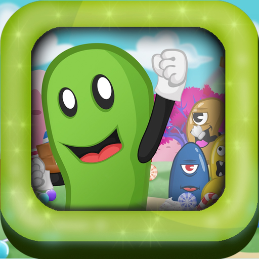 Jelly-Bean Run-ner Flop and Jump Candy Land Escape app icon
