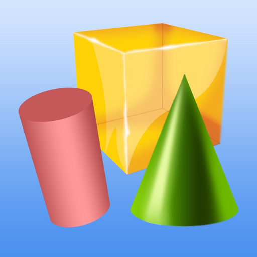 Math Geometry: Learning 2D and 3D Shapes app icon