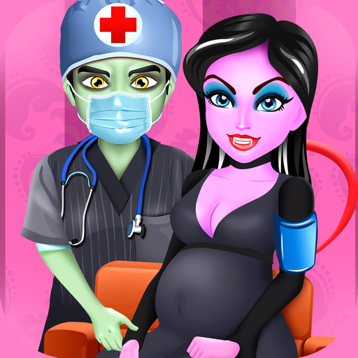 Mommy's Monster Pet Newborn Baby Doctor Salon - my new born spa care games! app icon