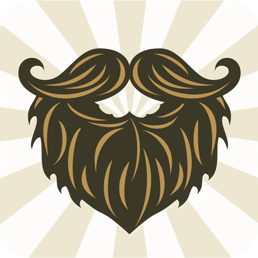 Beard Stash Free - Funny Mustache Pic & Booth Split app icon