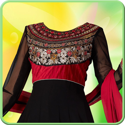 Woman Salwar Suit Photo Montage app icon