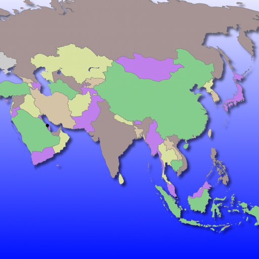 Asia Geography Quiz app icon