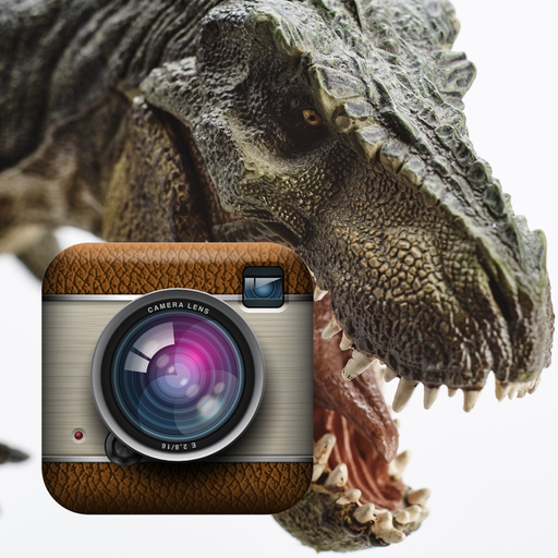 Dino Camera - Virtual Stickers app icon