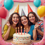 Fun birthday frames for photos icon