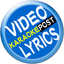 Video Lyrics Search Play and Share icon