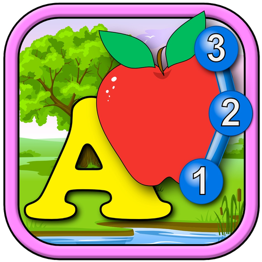Kids ABC and Counting Connect the Dot Puzzles app icon