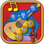 Kids Musical Instrument Connect the Dots Puzzles - learn the ABC numbers shapes and for toddlers icon