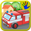 ABC Preschool car truck and engine dot puzzles icon