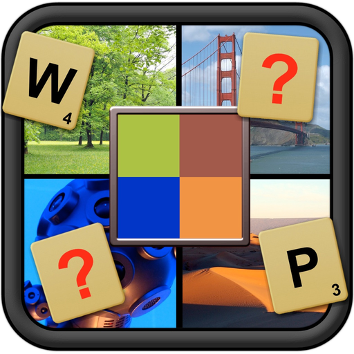 What`s Pixelated? word picture guessing puzzle app icon